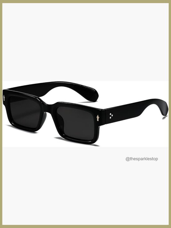 Chunky Square Sunglasses UV400 Protection main image 6